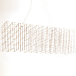 Argyle Linear Chandelier - Gold