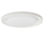 Boullier Flush Mount - Matte White / White