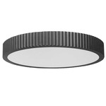 Nabisco Flush Mount - Matte Black / Frosted