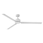Indy 72 Inch Ceiling Fan - Matte White / Matte White