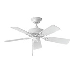 Cabana Ceiling Fan - Appliance White / Appliance White