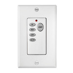 3 Speed Fan and Light Wall Control - White