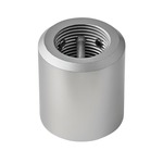 Downrod Coupler - Satin Steel