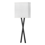 Axis Wall Sconce - Black / Off White