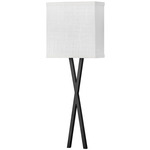 Axis Wall Sconce - Black / Off White