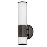 Facet Wall Sconce - Black Oxide / Etched Glass