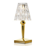 Battery Portable Table Lamp - Gold