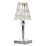 Battery Table Lamp - Silver