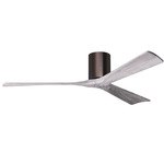 Irene Hugger Ceiling Fan - Brushed Bronze / Barn Wood Tone