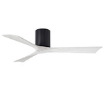 Irene Hugger Ceiling Fan - Matte Black / Matte White