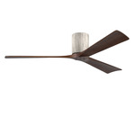 Irene Hugger Ceiling Fan - Barn Wood / Walnut Tone