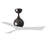 Irene Ceiling Fan - Textured Bronze / Matte White