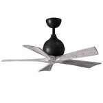 Irene Ceiling Fan - Matte Black / Barn Wood