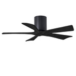 Irene Hugger Ceiling Fan - Matte Black / Matte Black