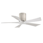 Irene Hugger Ceiling Fan - Barn Wood / Matte White