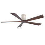 Irene Hugger Ceiling Fan - Barn Wood / Walnut Tone