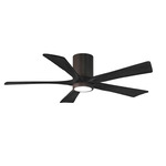 Irene Hugger Ceiling Fan - Textured Bronze / Matte Black