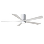 Irene Hugger Ceiling Fan - Gloss White / Matte White