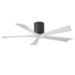 Irene Hugger Ceiling Fan - Textured Bronze / Matte White