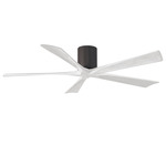 Irene Hugger Ceiling Fan - Textured Bronze / Matte White