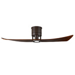 Lindsay Ceiling Fan with Light - Textured Bronze / Walnut