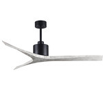 Mollywood Ceiling Fan - Matte Black / Barn Wood Tone