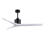 Mollywood Ceiling Fan - Matte Black / Matte White