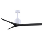 Mollywood Ceiling Fan - Matte White / Matte Black