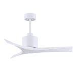 Mollywood Ceiling Fan - Matte White / Matte White