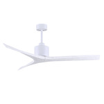 Mollywood Ceiling Fan - Matte White / Matte White