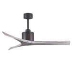 Mollywood Ceiling Fan - Textured Bronze / Barn Wood Tone
