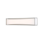 Baden Bathroom Vanity Light - Brushed Nickel / Frosted