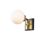 Parsons Wall Sconce - Olde Brass / Opal