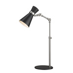 Soriano Table Lamp - Brushed Nickel / Matte Black