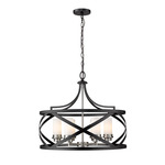 Malcalester Pendant - Brushed Nickel / Matte Black