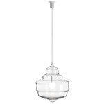 Neverending Glory / Palais Garnier Pendant - White / Clear