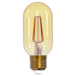 T14 Med Base Filament 4W 120V 2200K 4-PACK - Amber Light