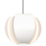 Veris LED Pendant - Gloss White