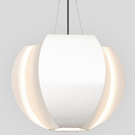 Veris LED Pendant - Gloss White
