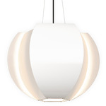 Veris LED Pendant - Gloss White