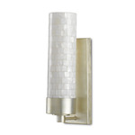 Abadan Wall Sconce - Silver Leaf / Mother of Pearl
