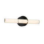 Inner Circle Bathroom Vanity Light - Honey Gold / Off White