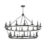 Allendale Two Tier Chandelier - Aged Old Bronze