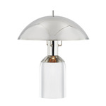 Bayside Tall Table Lamp - Polished Nickel