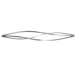 In the Wind Horizontal Pendant - Titan Grey / Opal
