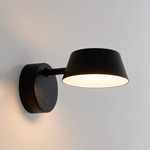 Olo Wall Sconce - Matte Black / Matte Black