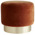 Avalon Ottoman - Champagne / Persimmon