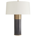 Fulton Table Lamp - Bronze / Ivory