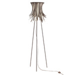 Bety Eco Floor Lamp - Stainless Steel / White