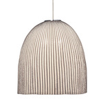 Onn Pendant - Nickel Plated / White
